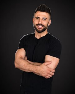 Ilian Stefanov, licensed mobile massage therapist serving Washington, DC and the DMV